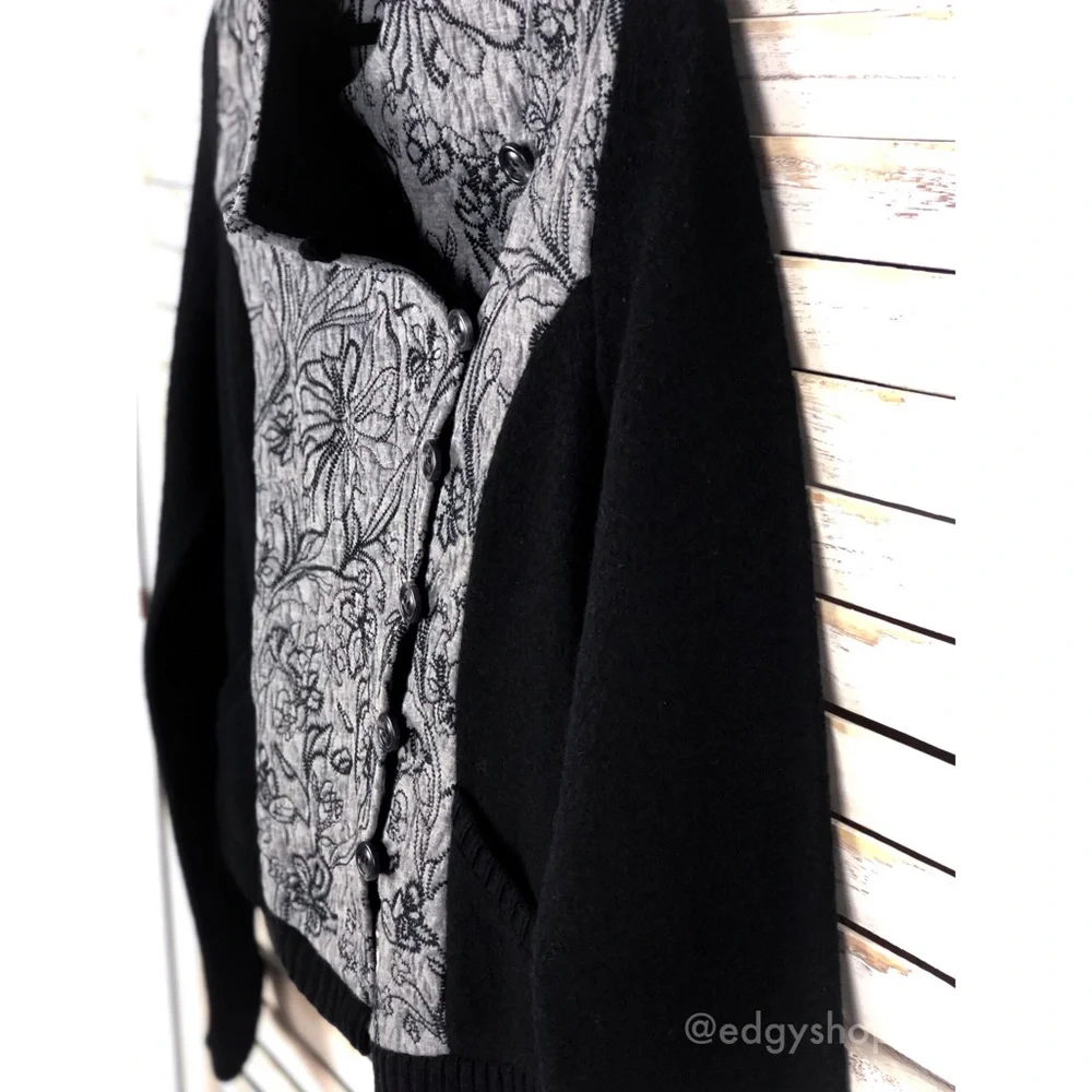 Anthropologie | Knitted & Knotted Bomber Jacket - Picture 2 of 8